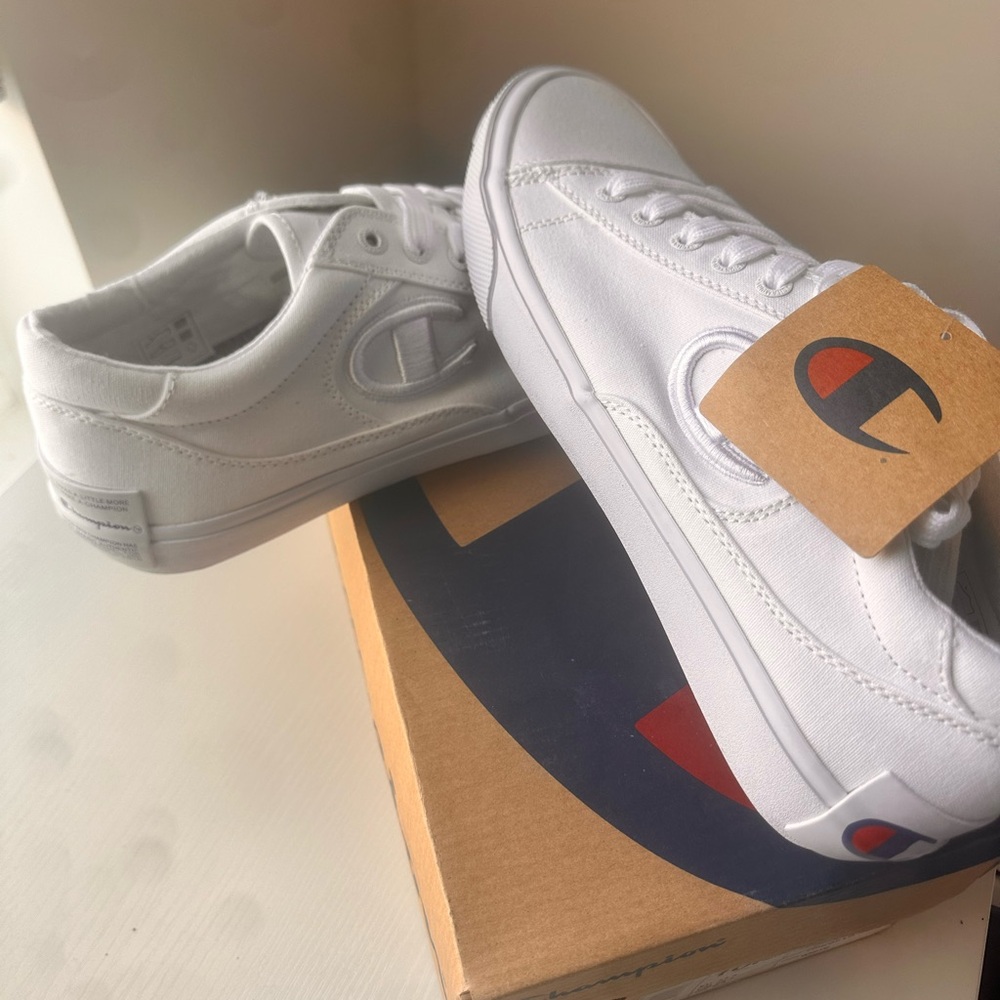Champion Classic White Low-Top Sneakers
